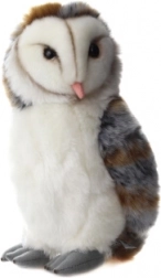 Plüsch-Eule Schleiereule 27 cm