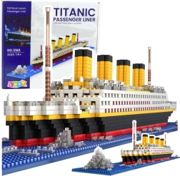 Bausteinsatz Schiff RMS TITANIC 3D-Modell – 1878 Teile
