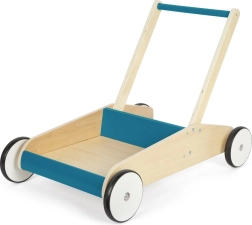 Small Foot Holz-Lauflernwagen blau