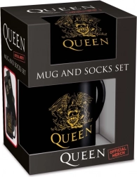 Queen Herren-Geschenkset mit Tasse und Socken
