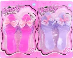 Plastik-Pumps mit Schleife für Kinder