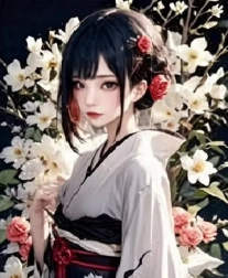 Diamantmalerei Mädchen im Kimono