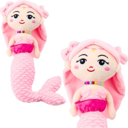 Niedliche rosa Plüsch-Meerjungfrau 32cm