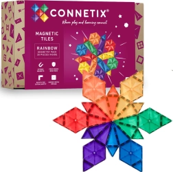 Connetix Rainbow Geometry Pack magnetische Bausteine 30 Teile