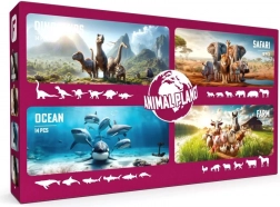 Mega Set 60 Stk Faunica Animal Planet Dino/Safari/Ozean/Bauernhof