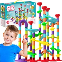 WOOPIE Kugelbahn mit Spirale, 142 Teile