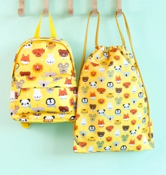 Kinder-Sportbeutel Rucksack A Little Lovely Company Tierfreunde