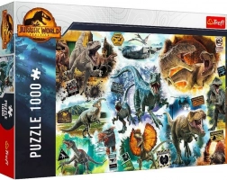 Puzzle mit 1000 Teilen – JURASSIC WORLD: Auf den Spuren der Dinosaurier