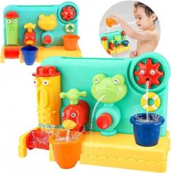 Bunte Badespielzeug mit Wassereffekten