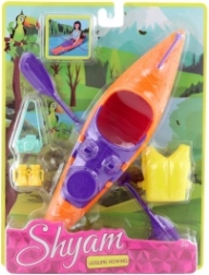 Kajak für Puppe mit Zubehör