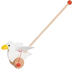 Holz-Schiebespielzeug Möwe Jonas