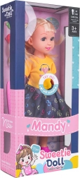 Puppe Mandy mit Zubehör