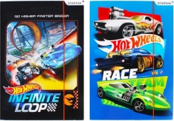 A4-Mappe und Lesezeichen für Hefte HOT WHEELS