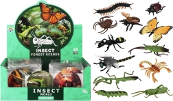 Plastik-Insektenfiguren 8 cm – Mix verschiedener Arten