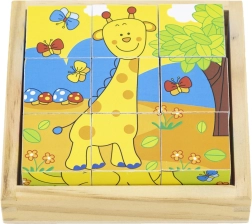 Bilderwürfel Wilde Tiere