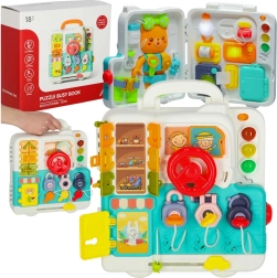 Montessori Sinnes- und Motoriktafel mit Bär