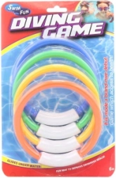 Set aus Tauchringen für Wasser (4 Stück)