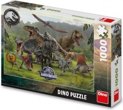 Puzzle Dino Jurassic Welt 1000 Teile
