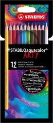 Set mit Aquarellbuntstiften Stabilo Aquacolor Arty 12 Stk.