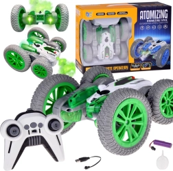 RC Stuntauto mit Dampfeffekt und LED-Lichtern