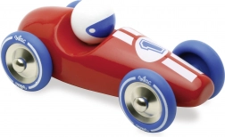 Vilac Rennwagen GM rot mit blauen Rädern