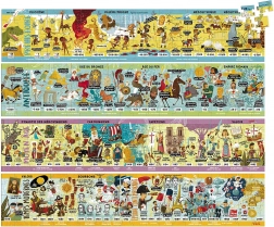 Großes Holzpuzzle Geschichte VILAC