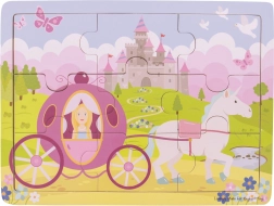 Holzpuzzle Prinzessin mit Kutsche von Bigjigs Toys