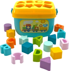 Woopie Kinderformbox 2-in-1 mit Buchstaben und Zahlen