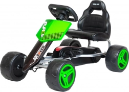 Baby Mix Speedy Tret-Go-Kart grün für Kinder