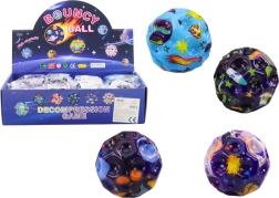 Spring- und Knetball mit Vertiefungen Cosmos 7 cm