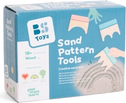Holzwerkzeuge zur Mustererstellung im Sand - 3 Stk.