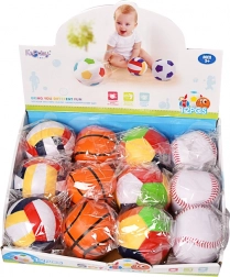 Ball SPORTO verschiedene Arten 10 cm