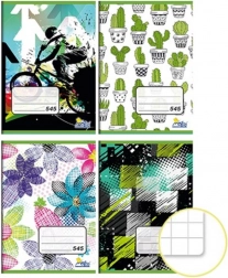 Schulheft A5 kariert Teenage Mix