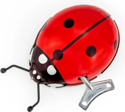 Aufzieh-Marienkäfer mit Schlüsselaufzug