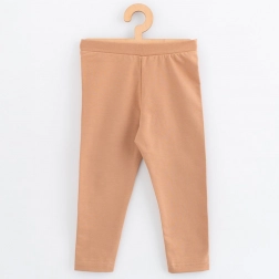 Mädchen-Leggings aus Sweatstoff New Baby Kindergarten beige