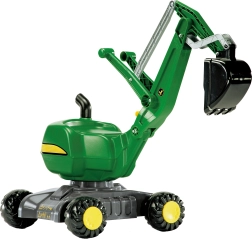 Kinder-Tret- und Grabekran Rolly Toys John Deere – grün