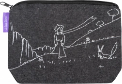Jeans-Etui Der kleine Prinz – Schwarz