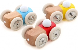 Vilac Holzbautz Auto gelb