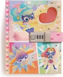 DJECO Geheimes Tagebuch mit Zahlenkombinationsschloss Lam