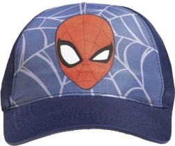 Spiderman-Kappe für Kinder, blau, 52 cm