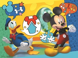 Puzzle 30 Teile - Mickey Mouse und Lustiges Haus Trefl