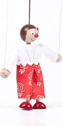 GERLICH Holzmarionette Maruška 12 cm