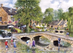 Puzzle Dorf Bourton on the Water 1000 Teile