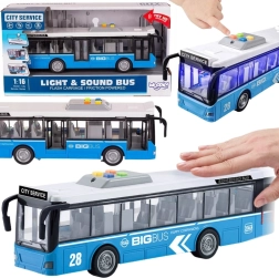 Interaktiver elektrischer Stadtbus WOOPIE im Maßstab 1:16