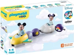Figurenset PLAYMOBIL 1.2.3 DISNEY – Micky und Minnie: Ausflug über den Wolken