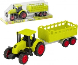 Traktor mit Anhänger – Kunststoffspielzeug für kleine Bauern