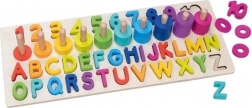 Montessori alphanumerisches Puzzle - Buchstaben und Zahlen
