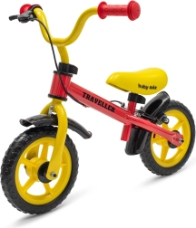 Laufrad mit Bremse Baby Mix Traveller, rot