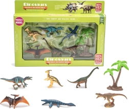 Set mit 7 Dinosaurierfiguren 5 cm