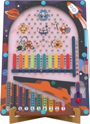 Magnetisches Pinball-Weltraum 2-in-1 – Holzspiel 2Kids Toys